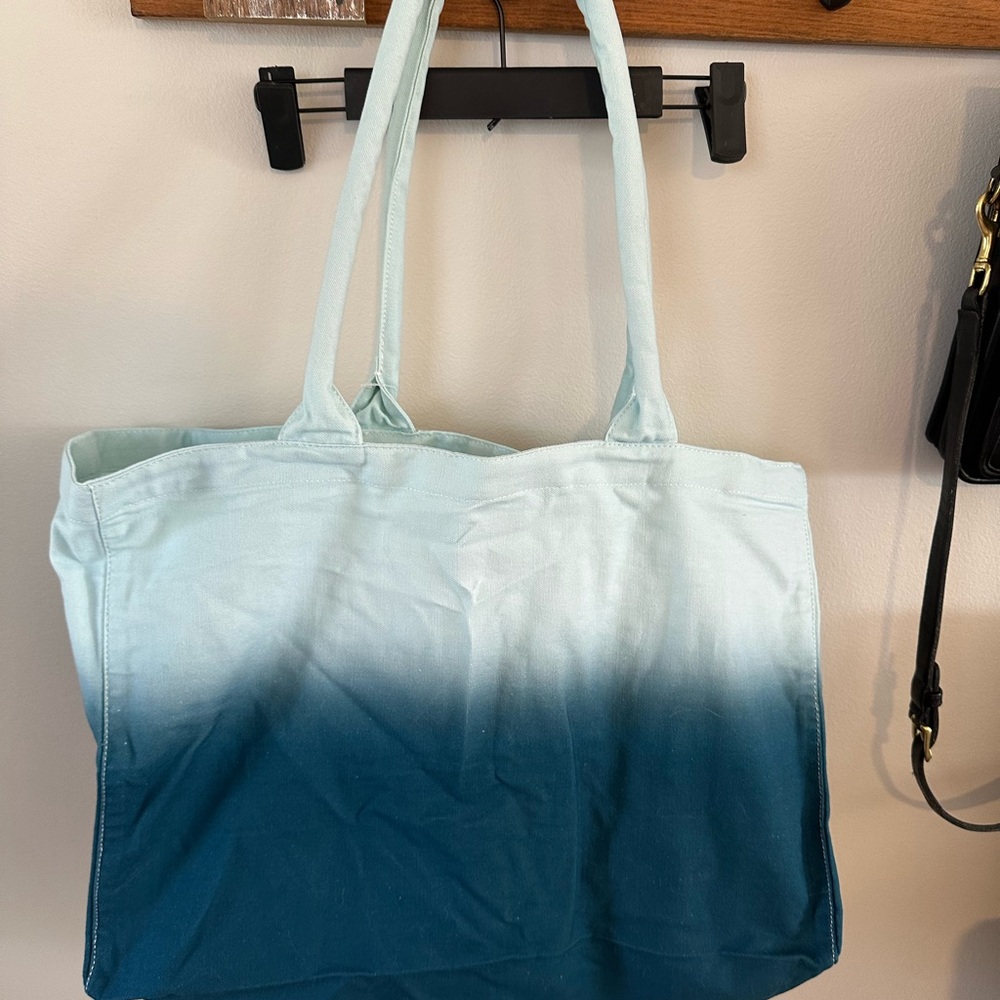 Athleta Blue Ombre Tote Bag -NWT - Picture 3 of 4